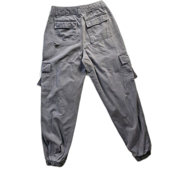 Forever 21 Jogger Cargo Pants Gray Women's Size Small - Picture 2 of 13